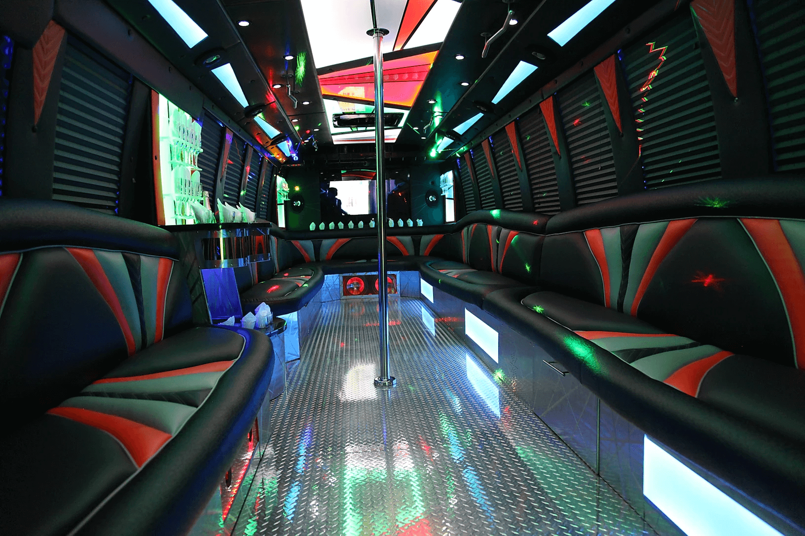 Luxury Party Limo Buses Chicago Illinois